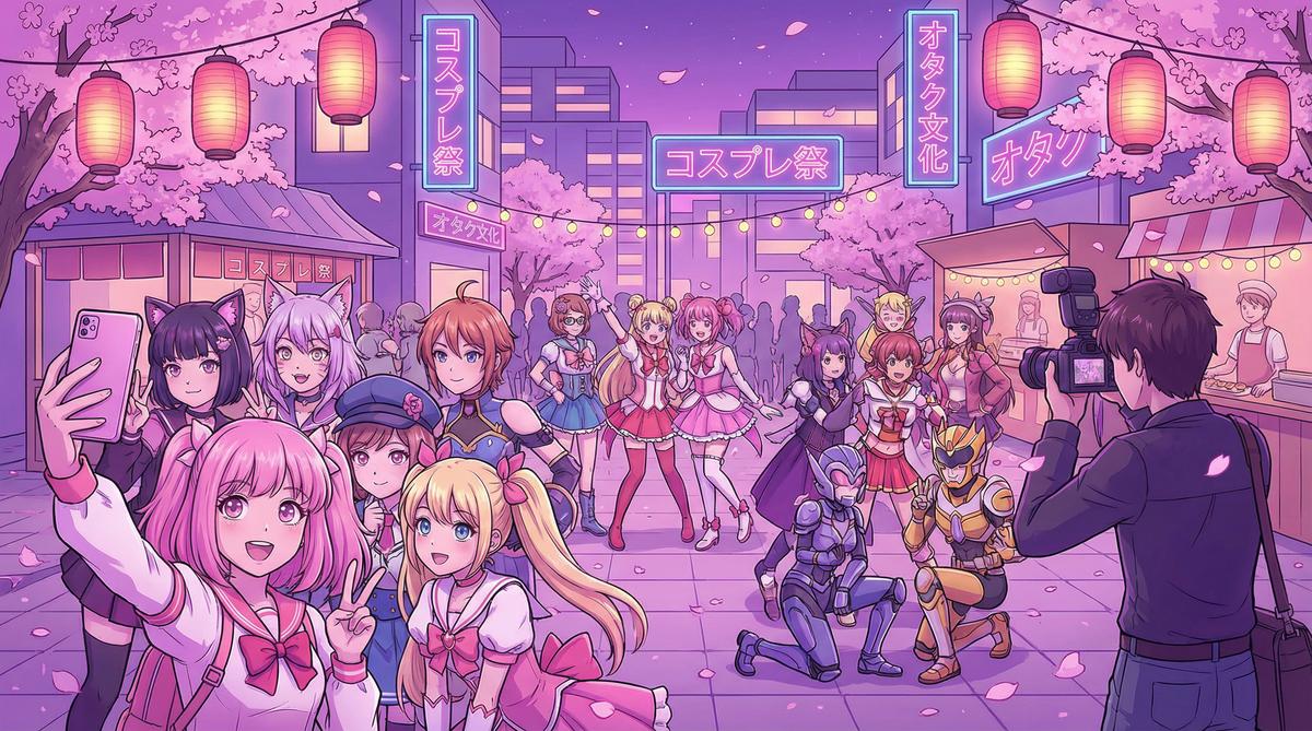 抖荫短视频动漫cosplay社区活动