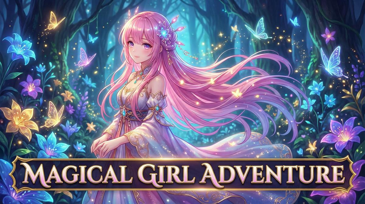 抖荫短视频动漫-魔法少女奇遇记